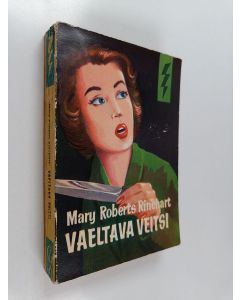 Kirjailijan Mary Roberts Rinehart käytetty kirja Vaeltava veitsi : kolme salapoliisikertomusta