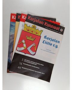 käytetty teos Karjalan kunnaat vuosikerta 2015 (1-4)