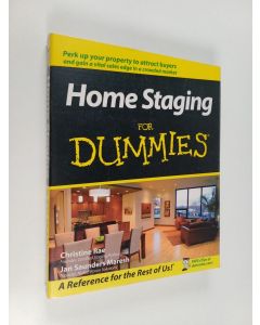 Kirjailijan Christine Rae & Jan Saunders Maresh käytetty kirja Home Staging For Dummies