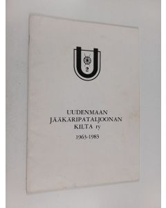 käytetty teos Uudenmaan jääkäripataljoonan kilta ry 1963-1983