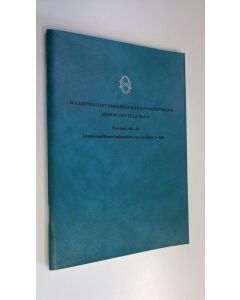 käytetty kirja Maanpuolustuskorkeakouluyhdistyksen jäsenluettelo n:o 4, kurssit 40-50, aakkosellinen hakemisto kursseista 1-50