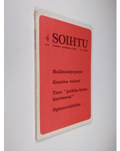 Tekijän Jukka-Pekka ym. Takala  käytetty kirja Soihtu 4/1976