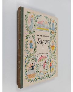 Kirjailijan H. C. Andersen käytetty kirja Sagor Del 1