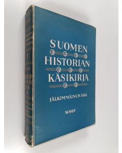 käytetty kirja Suomen historian käsikirja 2