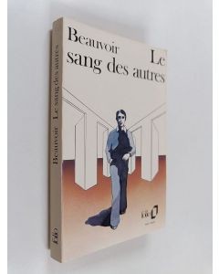 Kirjailijan Simone de Beauvoir käytetty kirja Le sang des autres