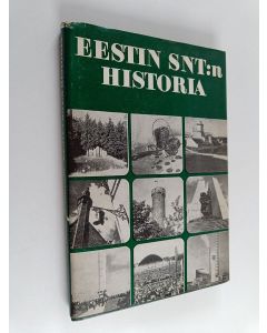 Kirjailijan Juhan Kahk käytetty kirja Eestin SNT:n historia