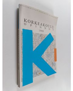 käytetty kirja Korkeakouluopinnot 1988
