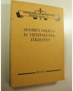 käytetty kirja Suomen oikeus- ja yhteiskuntajärjestys