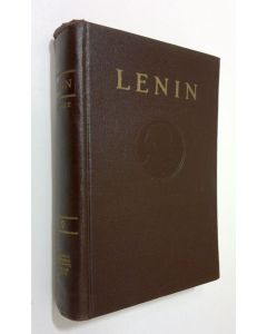 Kirjailijan V. I. Lenin käytetty kirja Teokset 19 : Maaliskuu - joulukuu 1913
