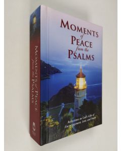 käytetty kirja Moments of peace from the Psalms (ERINOMAINEN)