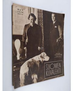 käytetty teos Suomen kuvalehti 5/1938