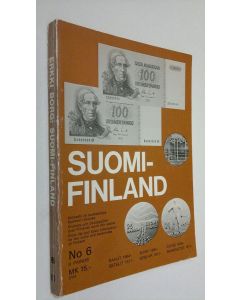 Kirjailijan Erkki Borg käytetty kirja Suomi - Finland 6, Rahat, setelit : Mynt, sedlar = Coins, banknotes