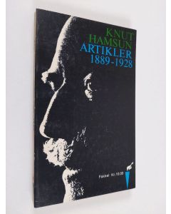 Kirjailijan Knut Hamsun käytetty kirja Artikler 1889-1928