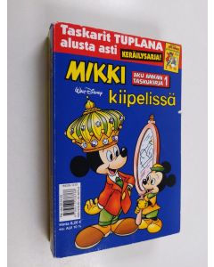 Kirjailijan Walt Disney käytetty kirja Mikki kiipelissä ; Aku Ankka ja karhukopla