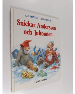 Kirjailijan Alf Pröysen käytetty kirja Snickar Andersson och jultomten