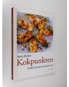 Kirjailijan Hans Åhman käytetty teos Kokpunkten : kokbok för dig med nedsatt syn