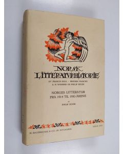 Kirjailijan Francis Bull käytetty kirja Norsk litteraturhistorie: Norges litteratur, fra 1914 til 1950-årene av P. Houm