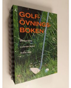 käytetty teos Golfövningsboken 2 (Kotelossa)