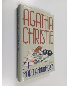 Kirjailijan Agatha Christie käytetty kirja Ett mord annonseras
