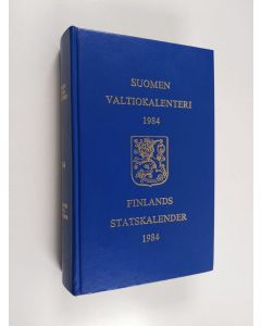 käytetty kirja Suomen valtiokalenteri 1984 Finlands statskalender 1984
