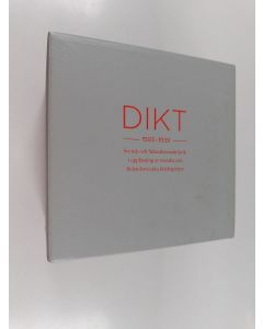 käytetty teos Dikt 1593-1939 : svensk och finlandssvensk lyrik i uppläsning av svenska och finlandssvenska skådespelare (+10 CD-levyä)