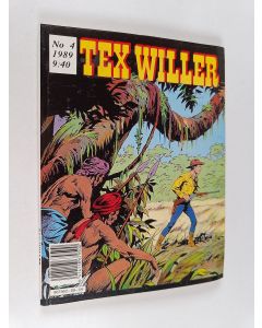 Kirjailijan G. L. Bonelli käytetty kirja Tex Willer 4/1989