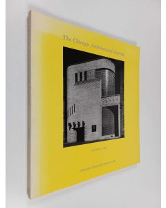 Kirjailijan Deborah Doyle käytetty kirja The Chicago Architectural Journal Vol. 4