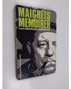 Kirjailijan Georges Simenon käytetty kirja Maigrets memoirer