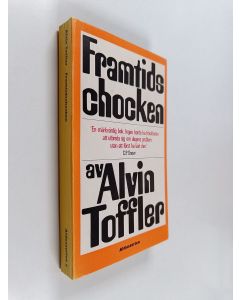 Kirjailijan Alvin Toffler käytetty kirja Framtidschocken