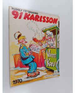 Kirjailijan Rudolf Peterssons käytetty kirja 91 Karlsson : 1970