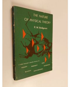 Kirjailijan P. W. Bridgman käytetty kirja The nature of physical theory