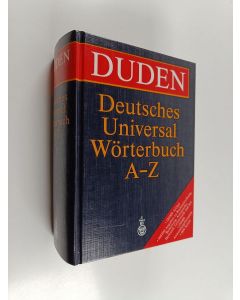 Kirjailijan Gunther Drosdowski käytetty kirja Duden, Deutsches Universalwörterbuch A-Z