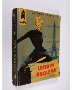 Kirjailijan Agatha Christie käytetty kirja Lordin kuolema