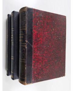 Kirjailijan Otto Hjelt käytetty kirja Svenska och Finska Medicinalverkets historia, 1663-1812 1-3