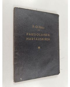 Kirjailijan P. O. Ekko käytetty kirja Partiolaisen hartauskirja