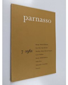 käytetty kirja Parnasso 7/1961