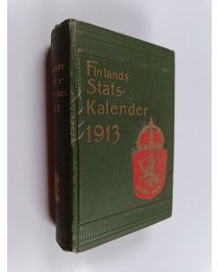 käytetty kirja Finlands statskalender för året 1913