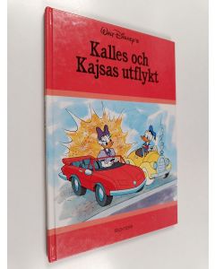 Kirjailijan Walt Disney käytetty kirja Walt Disney's Kalles och Kajsas utflykt