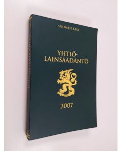 käytetty kirja Yhtiölainsäädäntö 2007