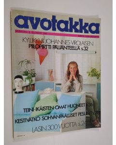 käytetty kirja Avotakka 8/1981