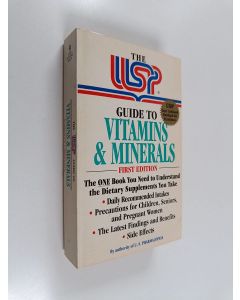 Kirjailijan Us Pharmacopeia käytetty kirja Usp Gde Vitamins & Minerals