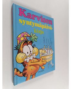 Kirjailijan Jim Davis käytetty kirja Karvisen syntymäpäiväkirja