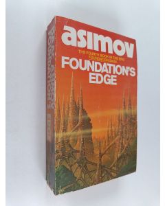 Kirjailijan Isaac Asimov käytetty kirja Foundation's edge