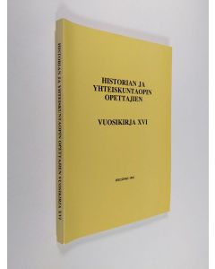 käytetty kirja Historian ja yhteiskuntaopin opettajien vuosikirja 16