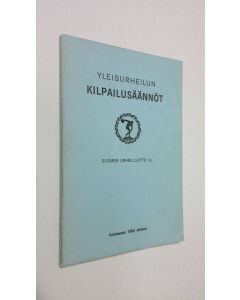 käytetty kirja Yleisurheilun kilpailusäännöt (voimassa 1965 alkaen)