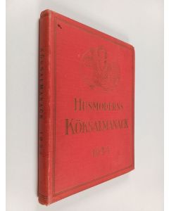 käytetty kirja Husmoderns Köksalmanack 1934