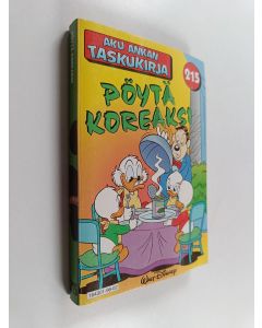 Kirjailijan Walt Disney käytetty kirja Pöytä koreaksi