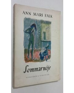 Kirjailijan Ann Mari Falk käytetty kirja Sommarnöje