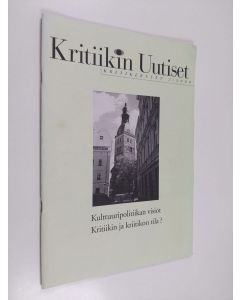 käytetty teos Kritiikin uutiset 2/2000