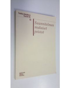 käytetty kirja Suunnitelman mukaiset poistot